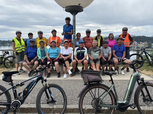 Die sportliche Runde aus Bad Eisenkappel genoss den herrlichen Tag mit bestem Radlerwetter und guter Stimmung. | Foto: Privat