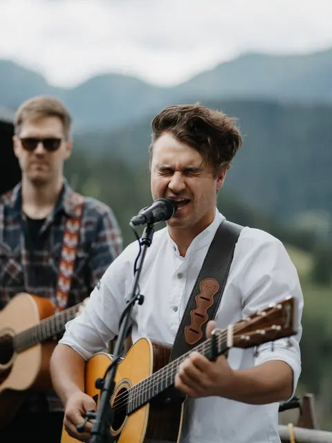 Chris Steger begeisterte das Publikum mit einem Gastauftritt. | Foto: Hochkönig Tourismus GmbH