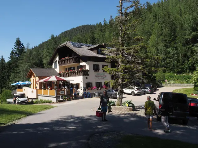 Der Alpengasthof Kummerbauer Stadl auf 1100m Seehöhe - auch ohne Rennen ein lohnendes Ausflugsziel