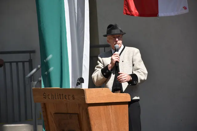 Bürgermeister von Schlitters - Josef Wibmer.  | Foto: Haun