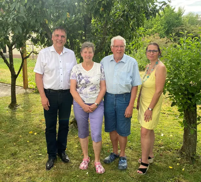 Bgm. Thomas Raidl, Lydia Hinterberger, KommR Herbert Hinterberger, GR Hannelore Grem
 | Foto: Marktgemeinde Sonntagberg