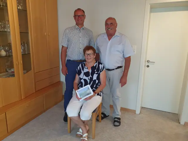 Gertraud und Karl Hackl aus Guttenbrunn feierten ihre Goldene Hochzeit und blicken auf 50 gemeinsame Ehejahre zurück. | Foto: Gemeinde Ottenthal