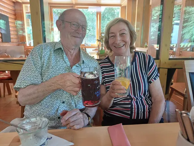 Ilona und Anton hatten sichtlich Spaß in Gallien. | Foto: Markus Kahrer