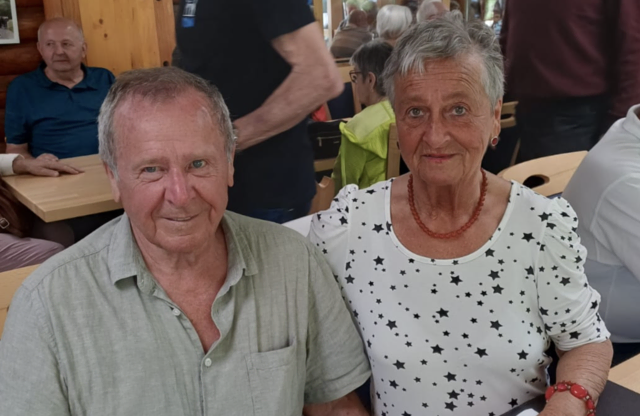 Hans und Marianne genossen die beschwingte Stimmung. | Foto: Markus Kahrer