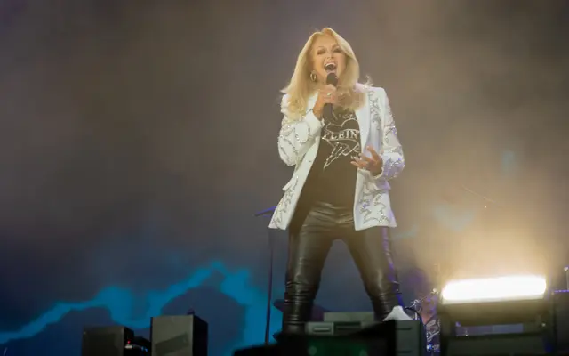 Bonnie Tyler begeisterte Zehntausende am Donauinselfest 2023. | Foto: APA-Images / SEPA.Media / Isabelle Ouvrard