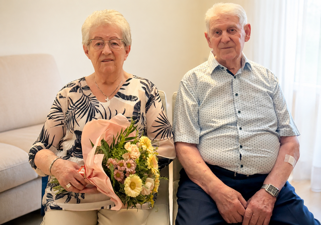 65 Jahre Seite an Seite - Gertrude und Rudolf Geppert feierten in Eggenburg ihre Eiserne Hochzeit. | Foto: Markus Kahrer