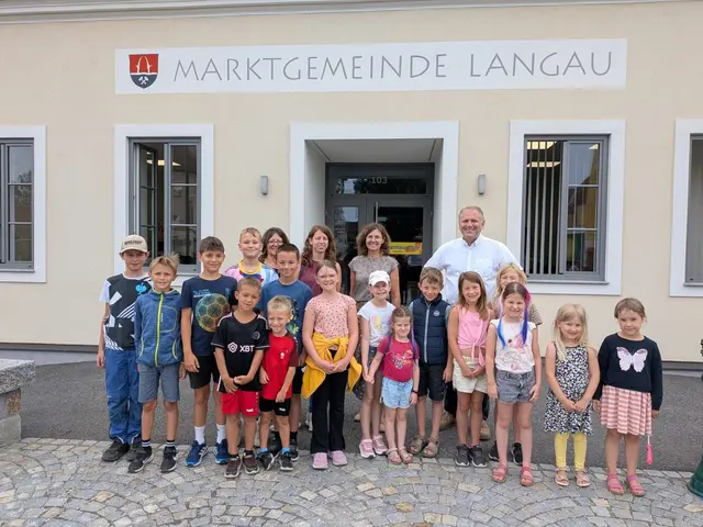 Beim Ferienspiel in Langau wurde das Gemeindeamt zum Ausgangspunkt für ein richtiges Abenteuer. | Foto: Gemeinde Langau