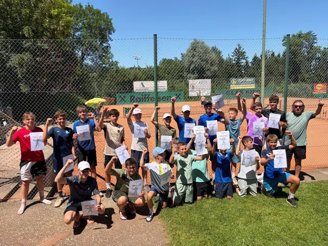 Die Kinder nach dem erfolgreichen Turnier in Bad Schwanberg