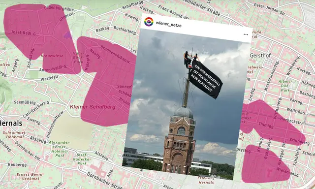 Immer wieder kommen Stromausfälle in Wien vor. Blackouts seien das aber keine. Die Wiener Netze setzen jetzt humorvoll auf Aufklärung. | Foto: Screenshots: Wiener Netze; Fotomontage: MeinBezirk
