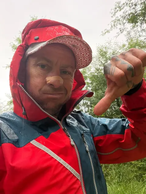Rambo musste aus gesundheitlichen Gründen aufgeben, was ihm mental momentan noch sehr zusetzt. | Foto: Ropin