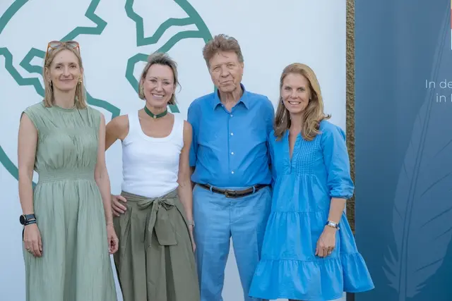 Martina Mayer-Krauss (Alumni Community der Universität Graz), Nicole A. Prutsch (Geschäftsführerin Weltsteirer), Werner Götz (Präsident des Auslandsösterreicher-Weltbundes) sowie Katrin Thum (Geschäftsführerin Weltkärntner) beim ersten gemeinsamen Präsenztreffen der Weltsteirer in Thal. | Foto: Rene Strasser