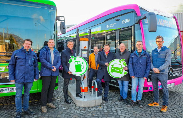 Die Verkehrsbetriebe der Stadtwerke Leoben sind mit ihren zahlreich entstandenen Alternativen zum privaten PKW für den VCÖ-Mobilitätspreis 2026 nominiert. | Foto: Armin Russold
