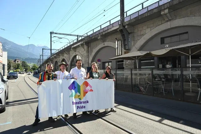 Die Afterparty der Pride Tirol wird dieses Jahr auf der Bogenmeile stattfinden. | Foto: Königer
