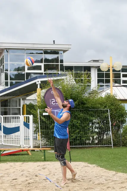 Obmann Alexander Danko ist selbst begeisterter Beachvolleyballer. | Foto: Verein Beach Perfect