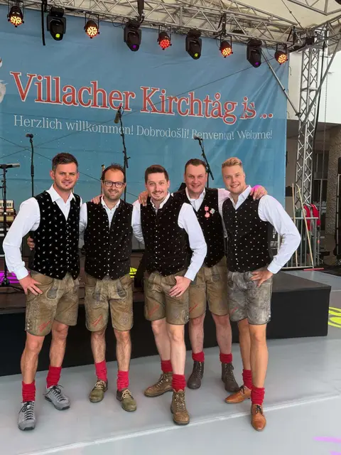 Die Jungen Wernberger sind musikalisch von 15.30 Uhr bis 20 Uhr am Rathausplatz vertreten. | Foto: Privat