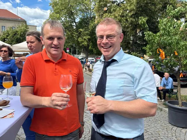 Siegfried Wagner (Stadtcafe Ulrich) und Stefan Taglieber (Astoria)