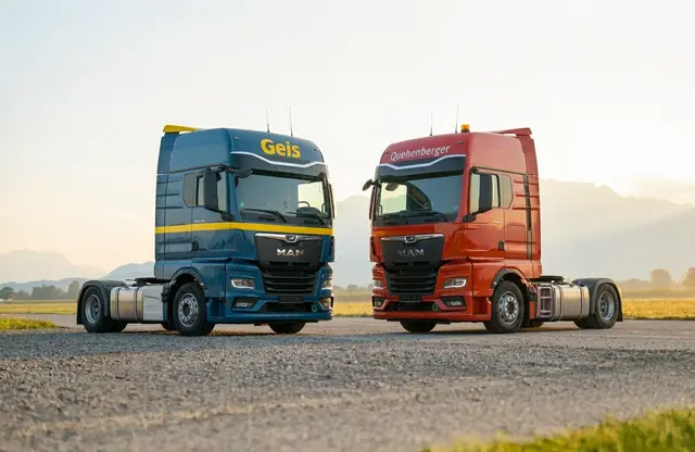 Die Geis Gruppe und Quehenberger investieren in neue Lkw. | Foto: Quehenberger Logistics