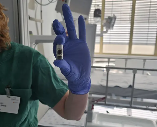 Diese Kapsel macht präzise Bilder im Inneren des Körpers. | Foto: Gesundheit Burgenland
