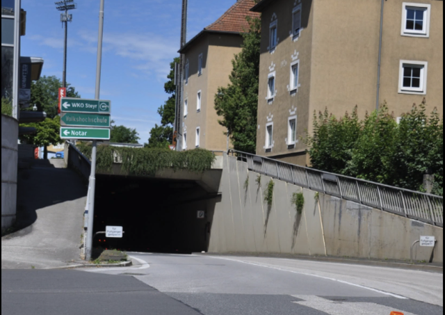 Wegen Reinigungsarbeiten ist der Tomitztunnel am 16. Juli 2026 von 17 bis ca. 21.30 Uhr teilweise gesperrt.  | Foto: Magistrat Steyr