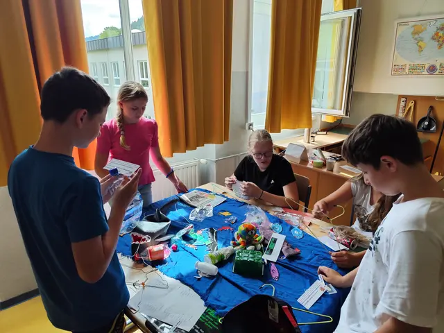 Unter dem Namen „Unsere Sinne“ standen am vergangenen Dienstag an der Viktor-Kaplan-Schule in Neuberg einige Workshops am Programm. | Foto: NMS Neuberg an der Mürz