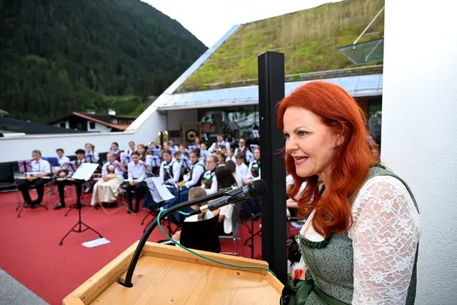 Landesrätin Cornelia Hagele war zugegen und zeigte sich von der Darbietungen restlos begeistert.