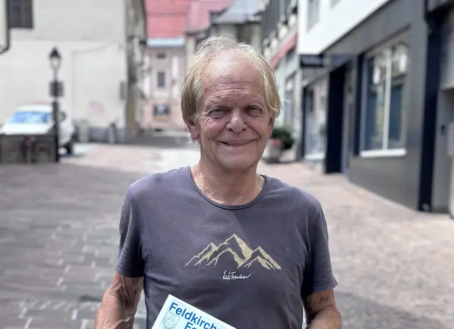 Erhard Blaßnig lädt zum Feldkirchner Altstadtfest und blickt auf 40 erfolgreiche Festjahre zurück. | Foto: MB