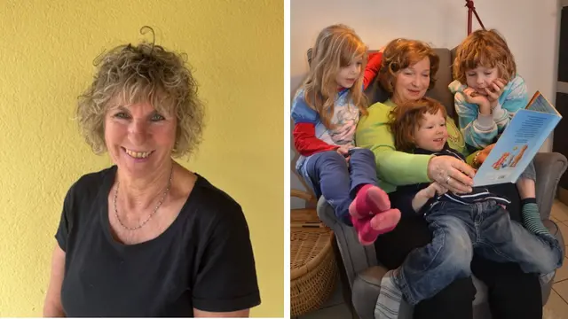 Elisabeth Penker, zweifache Mutter und Oma, ist die neue Bezirksstellenleiterin des Spittaler Omadienstes. Eine Leihoma betreut die Kinder stundenweise, wenn die Eltern arbeiten müssen. | Foto: Privat/Katholischer Familienverband Omadienst