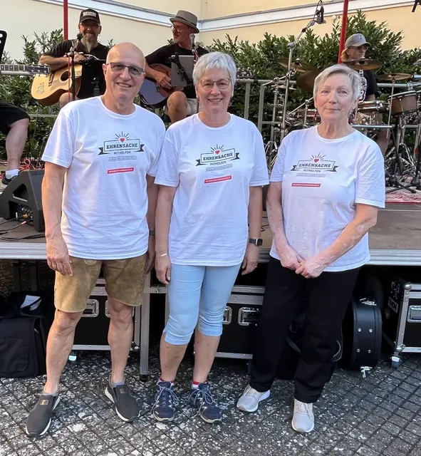 Das Gründungstrio der Tafel Zistersdorf Klaus und Irmgard Geer und Charlotte Strahammer.  | Foto: Mag. Wilma Langer-Bruckner BEd.