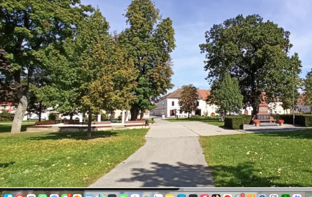 Der schöne Park mitten in Hadersdorf | Foto: Archiv
