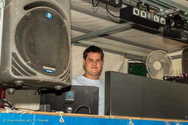 DJ Pauli aus Velm sorgte für musikalische Unterhaltung. | Foto: cine-motion.at / R. Ivanek
