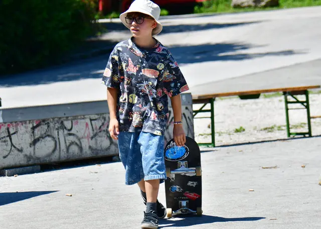 der kleine Noah macht heuer auch mit