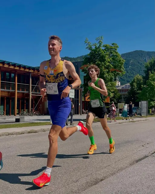 Lukas Helmberger leif einen neue Streckenrekord. | Foto: LAC Molln