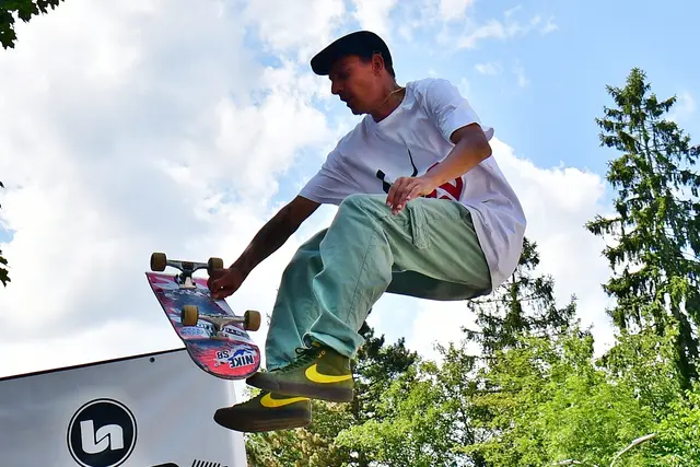 wagehalsige Tricks wurden gezeigt