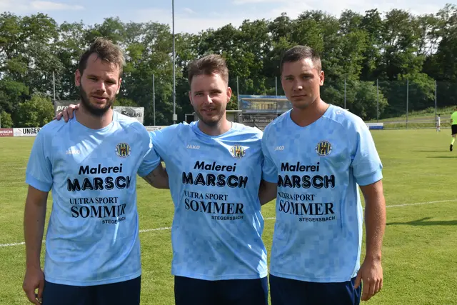 Drei Neuzugänge gibt es beim SV Deutsch Schützen: Mate Szalay, Patrick Muhr, Daniel Horvath | Foto: MeinBezirk/Michael Strini