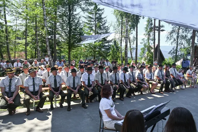 Eindrücke von der Jubiläumsfeier in Slowenien zu 80 Jahre Lovska družina Remšnik | Foto: Bezirksjagdamt Deutschlandsberg