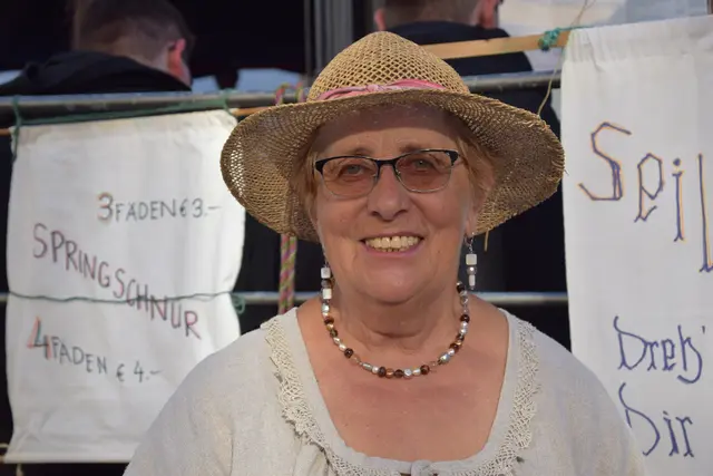 Der ganze Ort ist am Mittelalterfest beteiligt