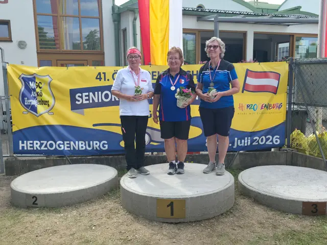 Weibliche Senioren 2 Strokeplay: Elisabeth Bayer, Eva Graser, Regine Heschl