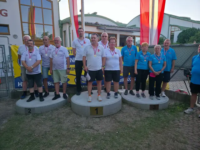 Mannschaftswertung: UBGC Baden, BGC Wien, SV OMV Gänserndorf