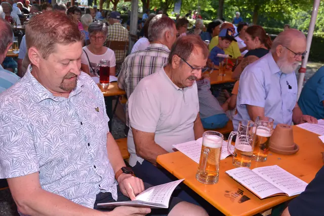 Singen mit Aussicht, eine Veranstaltung vom Chorverband OÖ, Chorregion Mühlviertel, begeisterte Hunderte in Au an der Donau.  | Foto: Robert Zinterhof