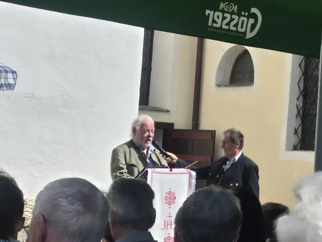 Otto Fraydenegg-Monzello bei den Ankündigungen | Foto: Andrea Stelzer