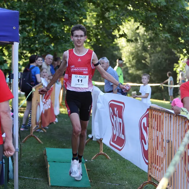 Jakob Wakonig (LAG Genböck Haus Ried) holte den zweiten Sieg in Folge. | Foto: Helmut Klein