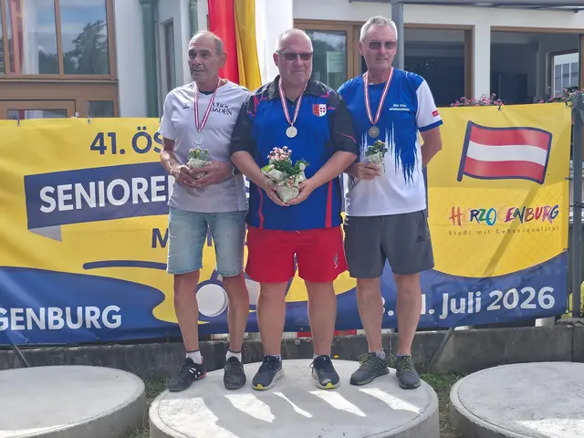 Männliche Senioren 2 Strokeplay: Johann Gnadenberger, Günter Schwarz, Manfred Sus