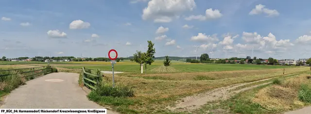Visualisierung: So würde man die Windräder in der Kreuzwiesengasse in Harmannsdorf/Rücksdorf sehen. | Foto: Im Wind