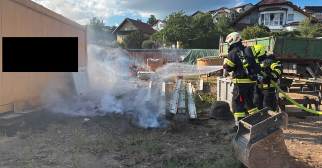 Einsatz am Samstag, 11. Juli, in Kefermarkt | Foto: FF Kefermarkt/Lukas Aistleitner