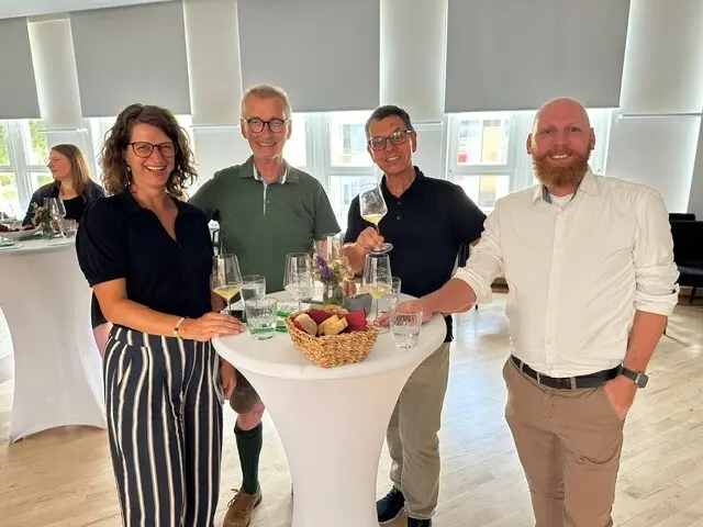 Marika Brüstle, Robert Schernhuber, Hans Moser, Stefan Wahlmüller. | Foto: WIFI Grieskirchen