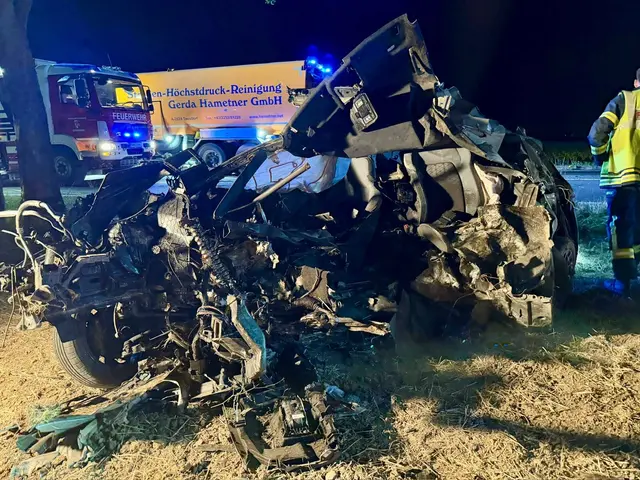 Die Einsatzkräfte wurden am Sonntagabend zu einem schweren Verkehrsunfall in Schwechat gerufen. | Foto: FF Schwechat