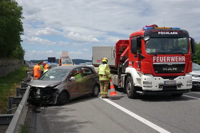 Einsatz auf der Westautobahn. | Foto: DOKU-NÖ