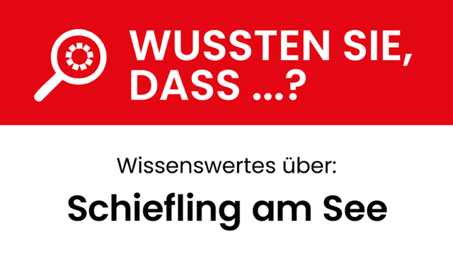 Wissenswertes über Schiefling am See | Foto: MeinBezirk.at
