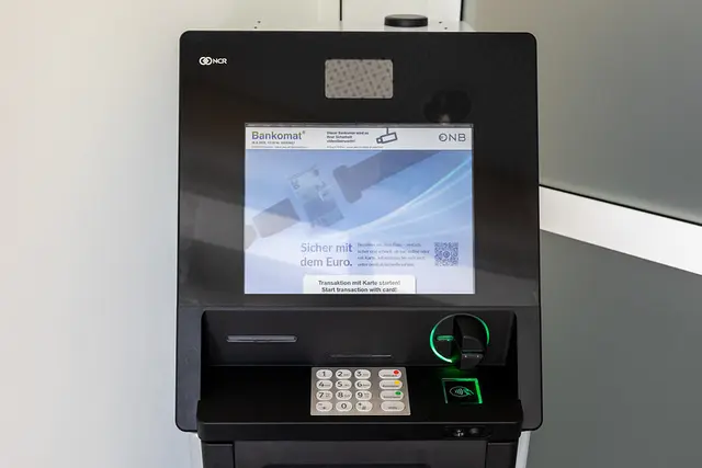 So sehen die Bankomaten der Nationalbank aus.  | Foto: OeNB
