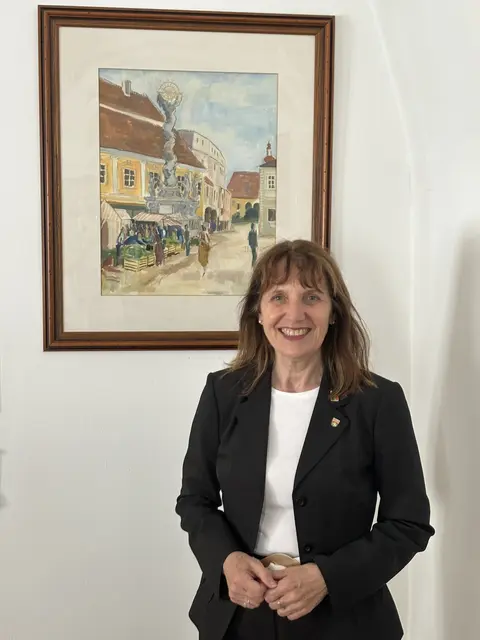 Bürgermeisterin Silvia Drechsler: "Die Anpassung an die neuen Gegebenheiten durch die globale Erwärmung ist enorm wichtig." | Foto: Hirss